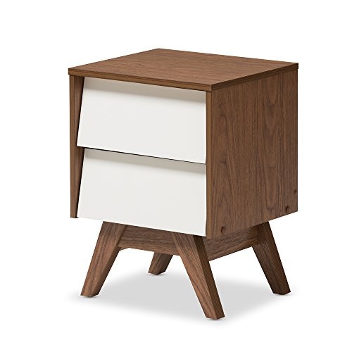 Baxton Studio 2-Drawer Nightstand: $54.63 Baxton Studio 2-Drawer Nightstand: $54.63