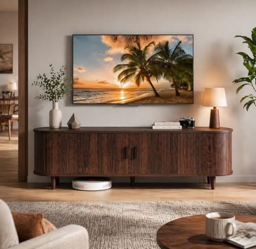 MXV 58-inch Mid-Century Modern TV Stand with Sliding Doors: $116.09 MXV 58-inch Mid-Century Modern TV Stand with Sliding Doors: $116.09