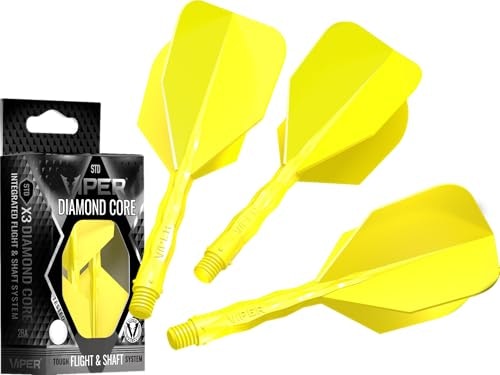Viper Diamond Core Integrated Dart Flight and Shaft System 3-Pack: $8.99 Viper Diamond Core Integrated Dart Flight and Shaft System 3-Pack: $8.99
