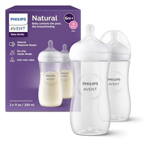 Philips Avent Natural Fast Flow Baby Bottle 11-oz 2-Pack: $15.19 Philips Avent Natural Fast Flow Baby Bottle 11-oz 2-Pack: $15.19