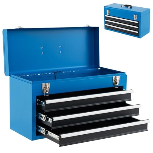 Goplus 3-Drawer 20.5-inch Portable Tool Chest: $53.99 Goplus 3-Drawer 20.5-inch Portable Tool Chest: $53.99