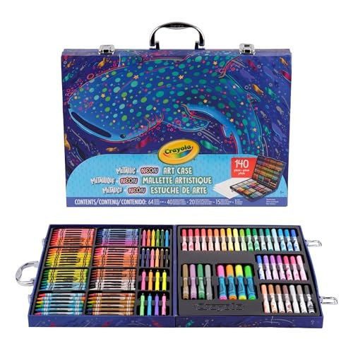 Crayola Neon & Metallic Art Kit: $26.94 Crayola Neon & Metallic Art Kit: $26.94