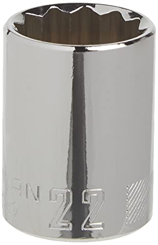 Craftsman 1/2-Inch Drive 22mm 12-Point Metric Shallow Socket: $6.95 Craftsman 1/2-Inch Drive 22mm 12-Point Metric Shallow Socket: $6.95