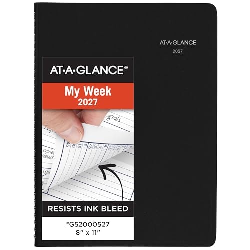 AT-A-GLANCE DayMinder 8" x 11" 2027 Weekly Appointment Book: $17.99