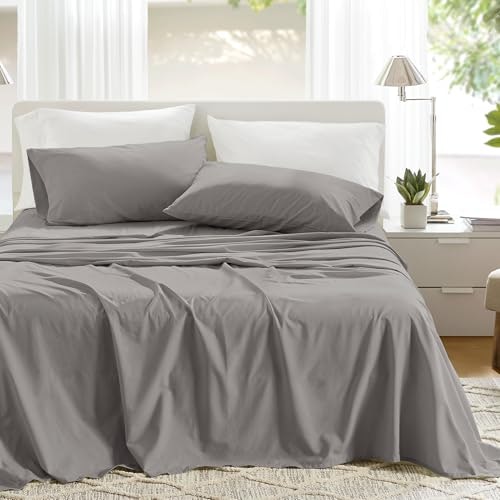 Comfort Spaces 100% Cotton Percale Twin Sheet Set 3-Piece: $19.72 Comfort Spaces 100% Cotton Percale Twin Sheet Set 3-Piece: $19.72