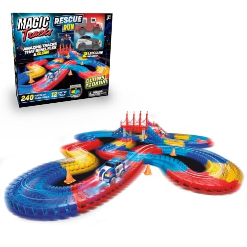Magic Tracks Rescue Theme Race Track Set 2-Pack: $28.67