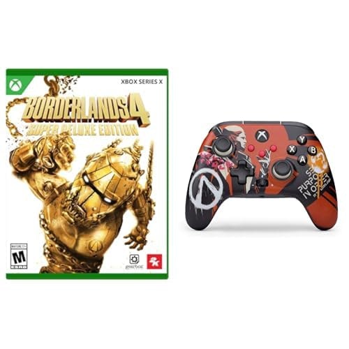 Borderlands 4 Super Deluxe Edition and PowerA Wireless Controller for Xbox: $125.23
