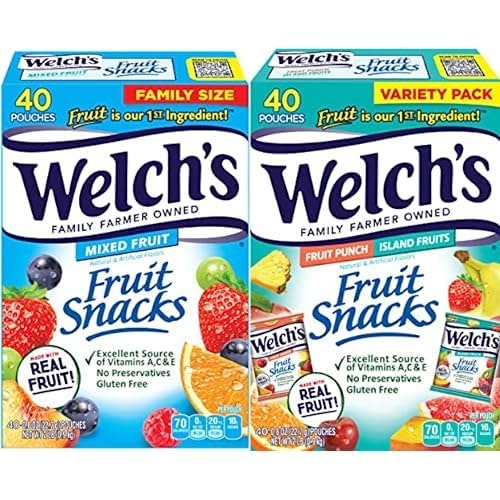Welch's Fruit Snacks Mixed and Island Fruits 80-Pack: $15.73 Welch's Fruit Snacks Mixed and Island Fruits 80-Pack: $15.73