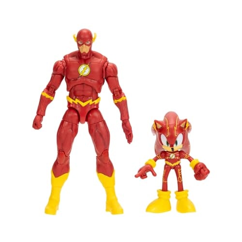DC x Sonic the Hedgehog The Flash and Sonic 2-Pack Figures: $8.99 DC x Sonic the Hedgehog The Flash and Sonic 2-Pack Figures: $8.99