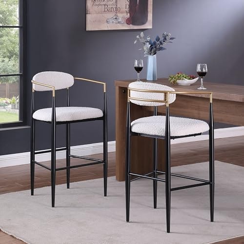 Christopher Knight Home Harringto 30-Inch Upholstered Barstool: $179.99 Christopher Knight Home Harringto 30-Inch Upholstered Barstool: $179.99