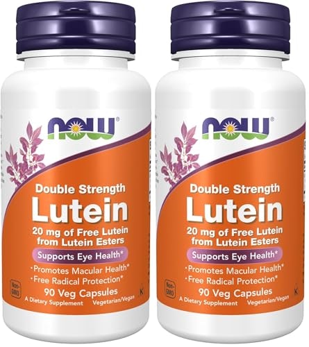Now Supplements 20mg Lutein Veg Capsules 2-Pack: $31.32
