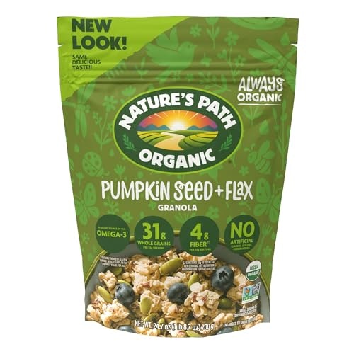 Nature's Path Organic Pumpkin Seed + Flax Granola 24.7-oz. Bag: $7.22