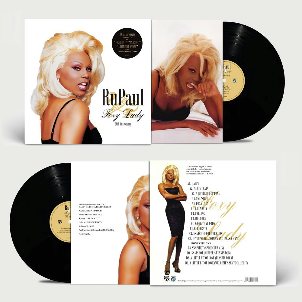 Rupaul Foxy Lady 30th Anniversary Vinyl Record: $36.99 Rupaul Foxy Lady 30th Anniversary Vinyl Record: $36.99