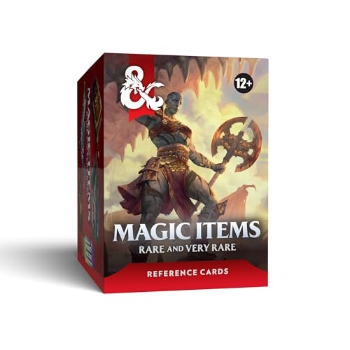 Dungeons & Dragons Rare and Very Rare Magic Item Reference Cards: $19.95 Dungeons & Dragons Rare and Very Rare Magic Item Reference Cards: $19.95