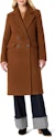 Amazon Essentials Women's Relaxed-Fit Double-Breasted Wool-Blend Longline Coat for from $11 + free shipping w/ Prime