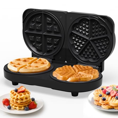 Sunvivi Mini Kids Dual Waffle Maker: $32.99