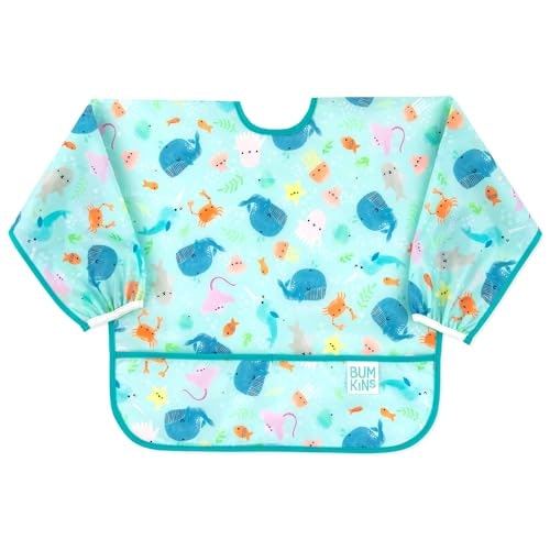 Bumkins Long Sleeve Waterproof Baby Bib: $9.71 Bumkins Long Sleeve Waterproof Baby Bib: $9.71