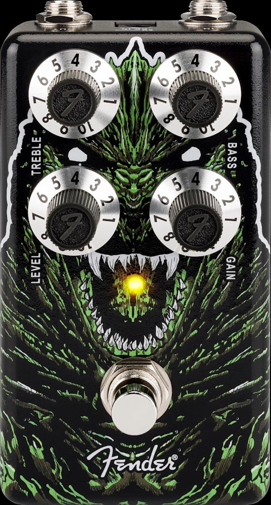 Fender Godzilla Distortion Pedal: $87