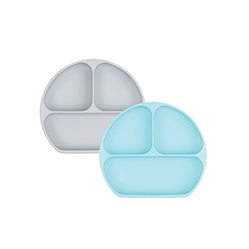 Bumkins Silicone Divided Suction Plate 2-Pack: $18.56 Bumkins Silicone Divided Suction Plate 2-Pack: $18.56