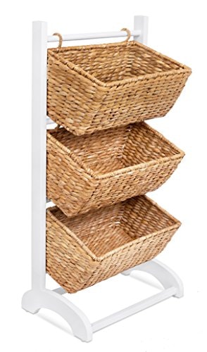 Birdrock Home 3-Tier Abaca Storage Cubby: $134.02 Birdrock Home 3-Tier Abaca Storage Cubby: $134.02