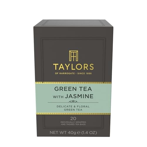 Taylors of Harrogate Green Tea with Jasmine Tea Bags 20-Count: $2.53 Taylors of Harrogate Green Tea with Jasmine Tea Bags 20-Count: $2.53