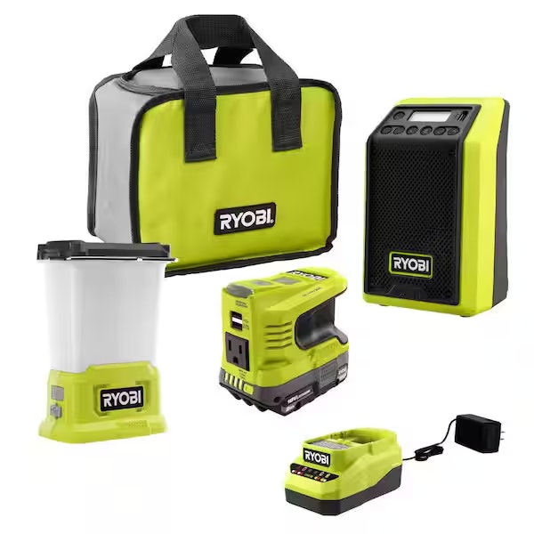 Ryobi One+ 18V Cordless 3-Tool Storm Combo Kit: $109 Ryobi One+ 18V Cordless 3-Tool Storm Combo Kit: $109