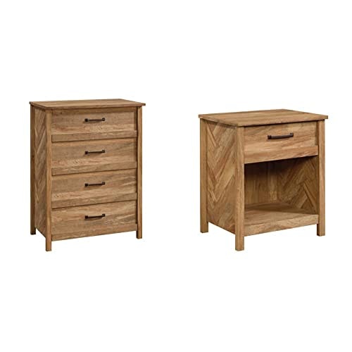 Sauder Cannery Bridge 4-Drawer Chest and Nightstand: $288.98 Sauder Cannery Bridge 4-Drawer Chest and Nightstand: $288.98