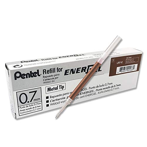 Pentel EnerGel 0.7mm Medium Point Gel Pen Refill 12-Pack: $8.19 Pentel EnerGel 0.7mm Medium Point Gel Pen Refill 12-Pack: $8.19