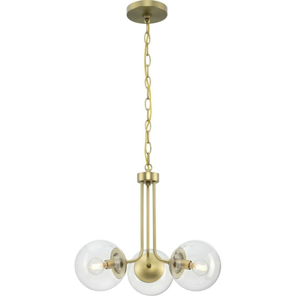 Progress Lighting Avec Merrit 3-Light Chandelier: $29 Progress Lighting Avec Merrit 3-Light Chandelier: $29