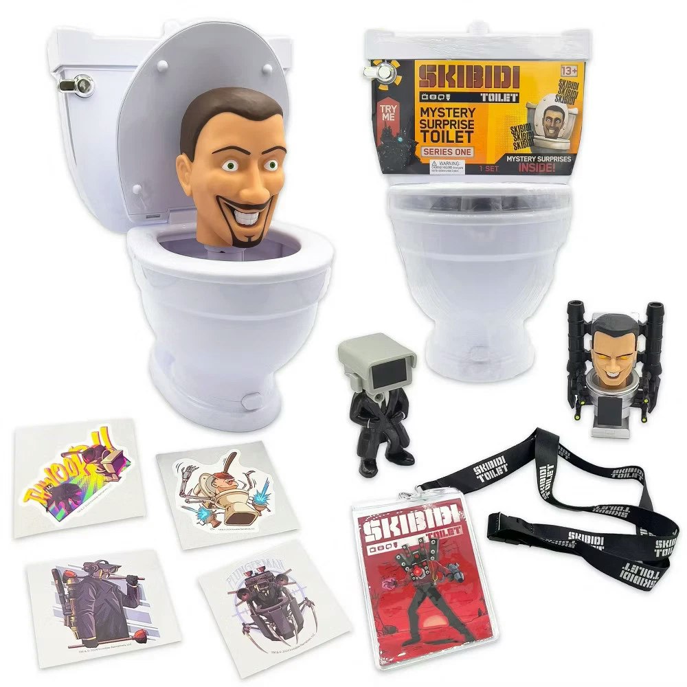 Skibidi Toilet Mystery Surprise Toilet: $15 Skibidi Toilet Mystery Surprise Toilet: $15