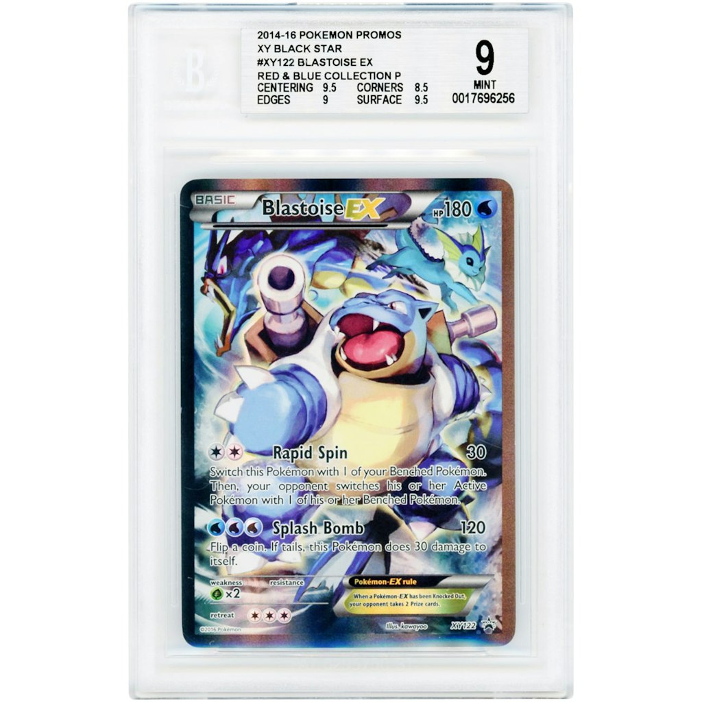 Blastoise EX 2014 Pokemon XY Promo XY122 BGS 9 Card: $1,499.99
