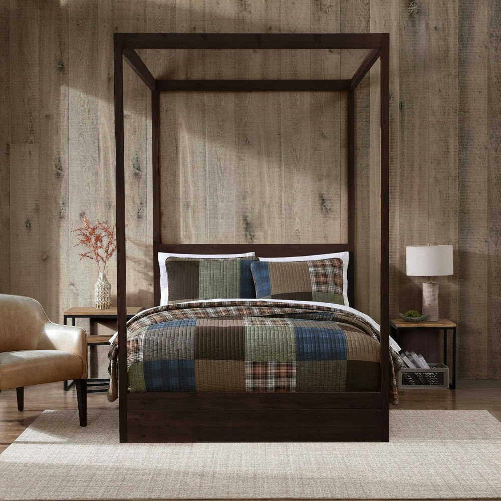 Eddie Bauer Twin Patchwork Quilt Set: $89.99