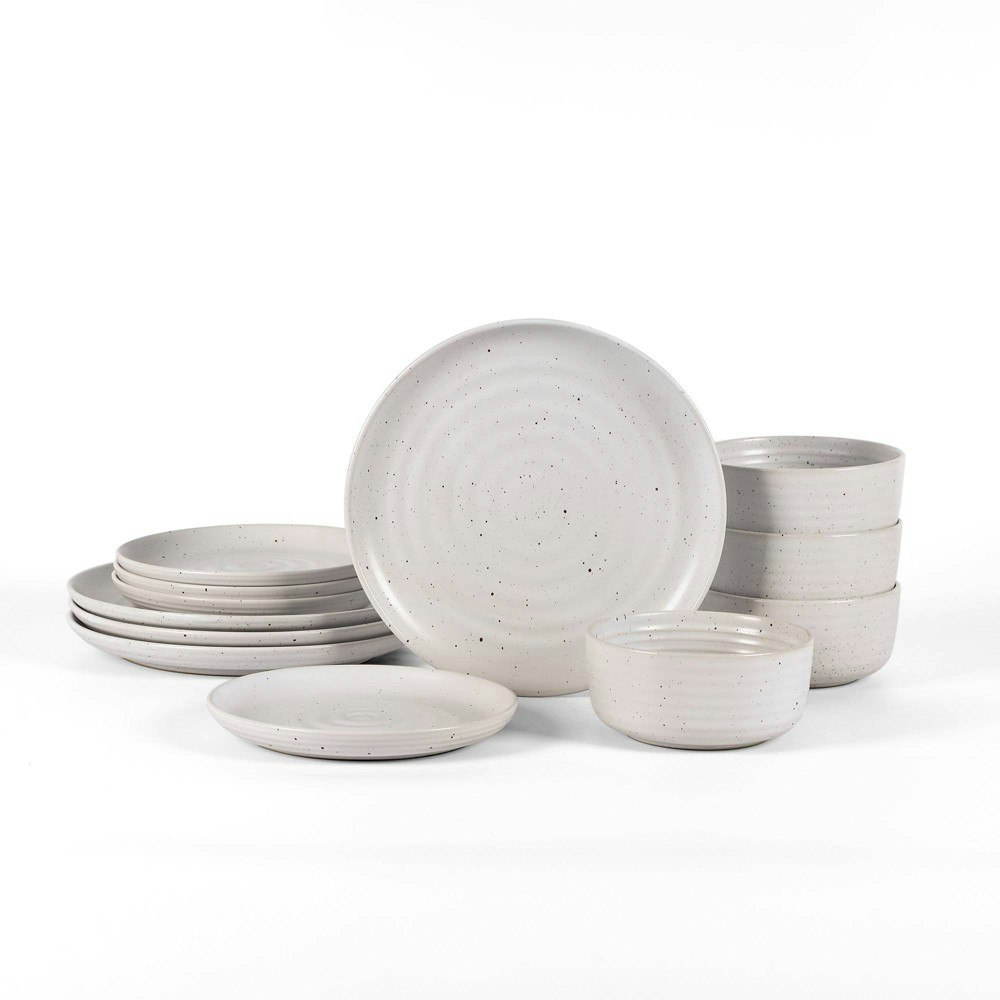 Earth & Clay 12-Piece Ion Stoneware Dinnerware Set: $59.99 Earth & Clay 12-Piece Ion Stoneware Dinnerware Set: $59.99