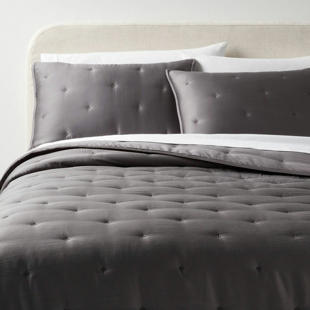 Threshold King Tencel Comforter and Sham 3-Piece Set: $119 Threshold King Tencel Comforter and Sham 3-Piece Set: $119