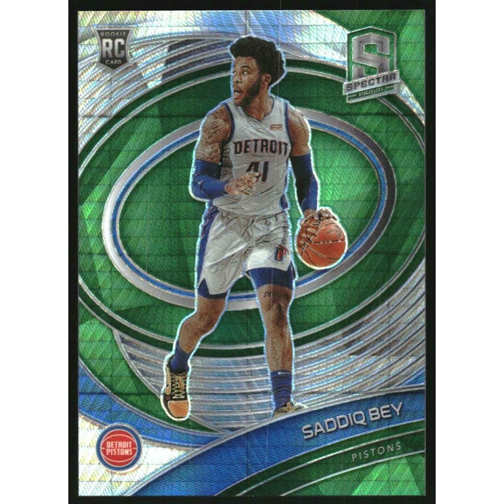 2020-21 Panini Spectra Asia Green Saddiq Bey Card: $15