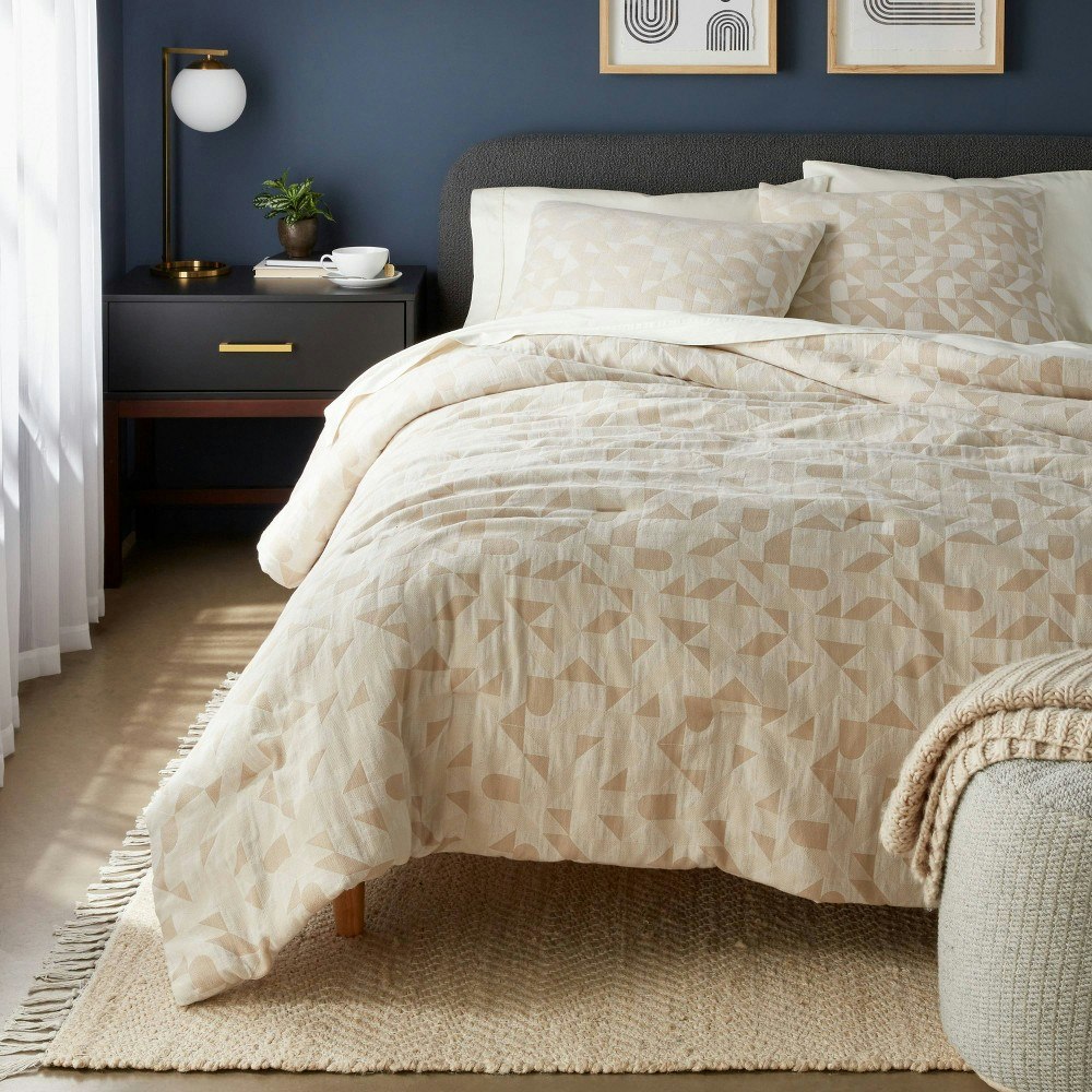 Threshold Geo Matelasse Comforter and Sham Set: $79