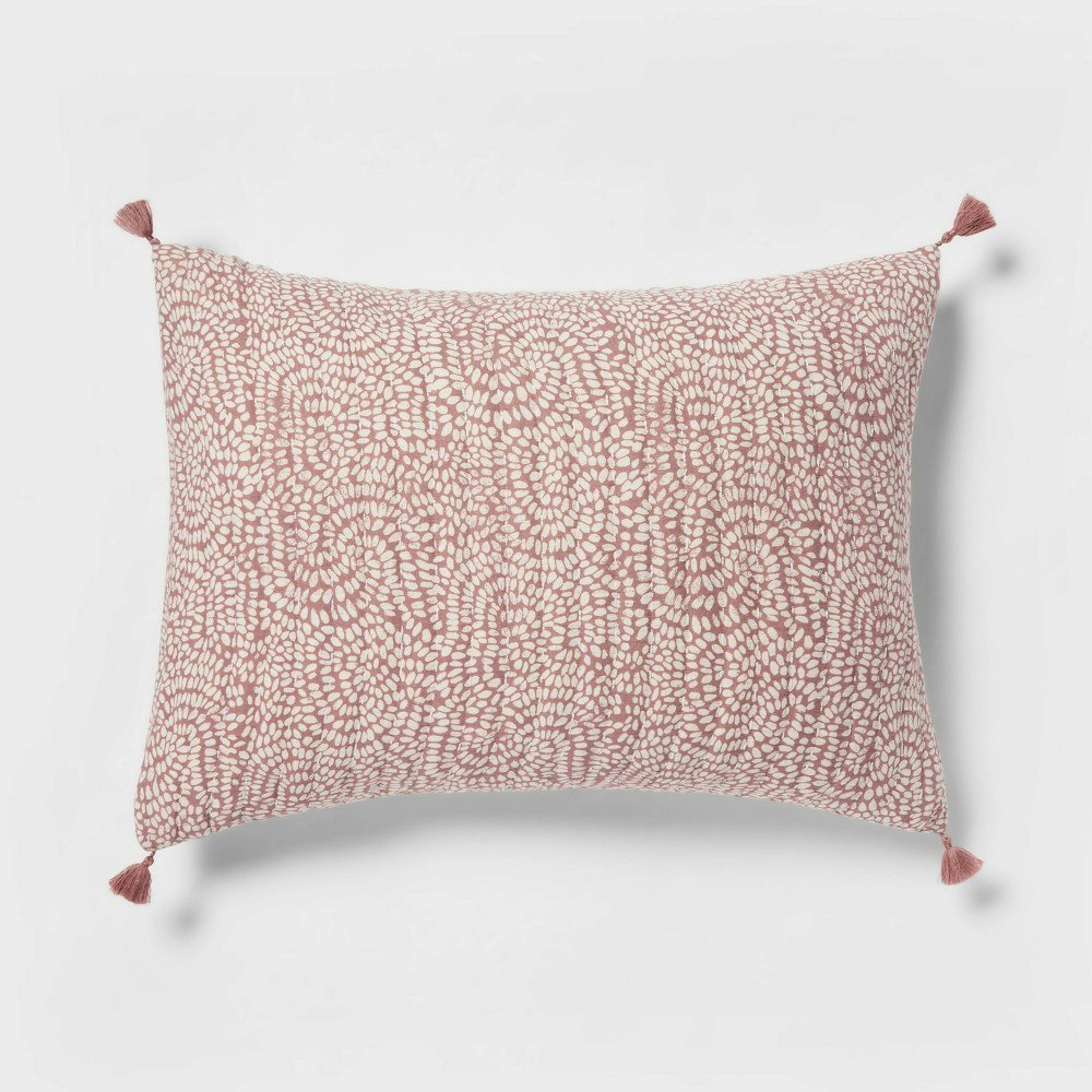 Threshold King Reversible Matelasse Swirl Quilt Sham: $25 Threshold King Reversible Matelasse Swirl Quilt Sham: $25