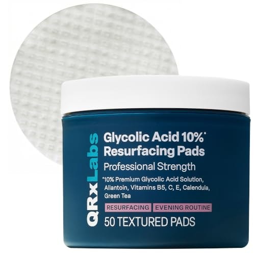 QRxLabs 10% Glycolic Acid Exfoliating Pads 50-Count: $20.99 QRxLabs 10% Glycolic Acid Exfoliating Pads 50-Count: $20.99