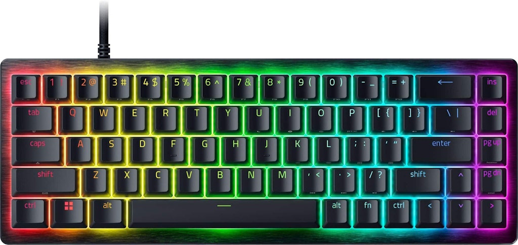 Razer Huntsman V3 Pro Mini 65% Wired Hall Effect Gaming Keyboard: $119.99