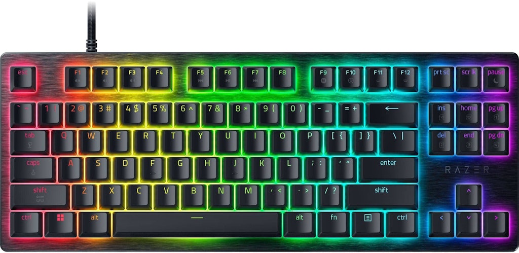Razer Huntsman V3 TKL Wired Hall Effect Magnetic Gaming Keyboard: $139.99