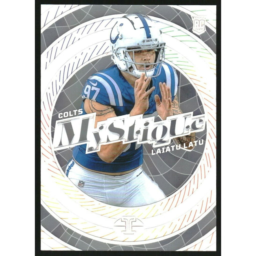 2024 Panini Illusions Mystique Rainbow #31 Laiatu Latu Trading Card: $10 2024 Panini Illusions Mystique Rainbow #31 Laiatu Latu Trading Card: $10