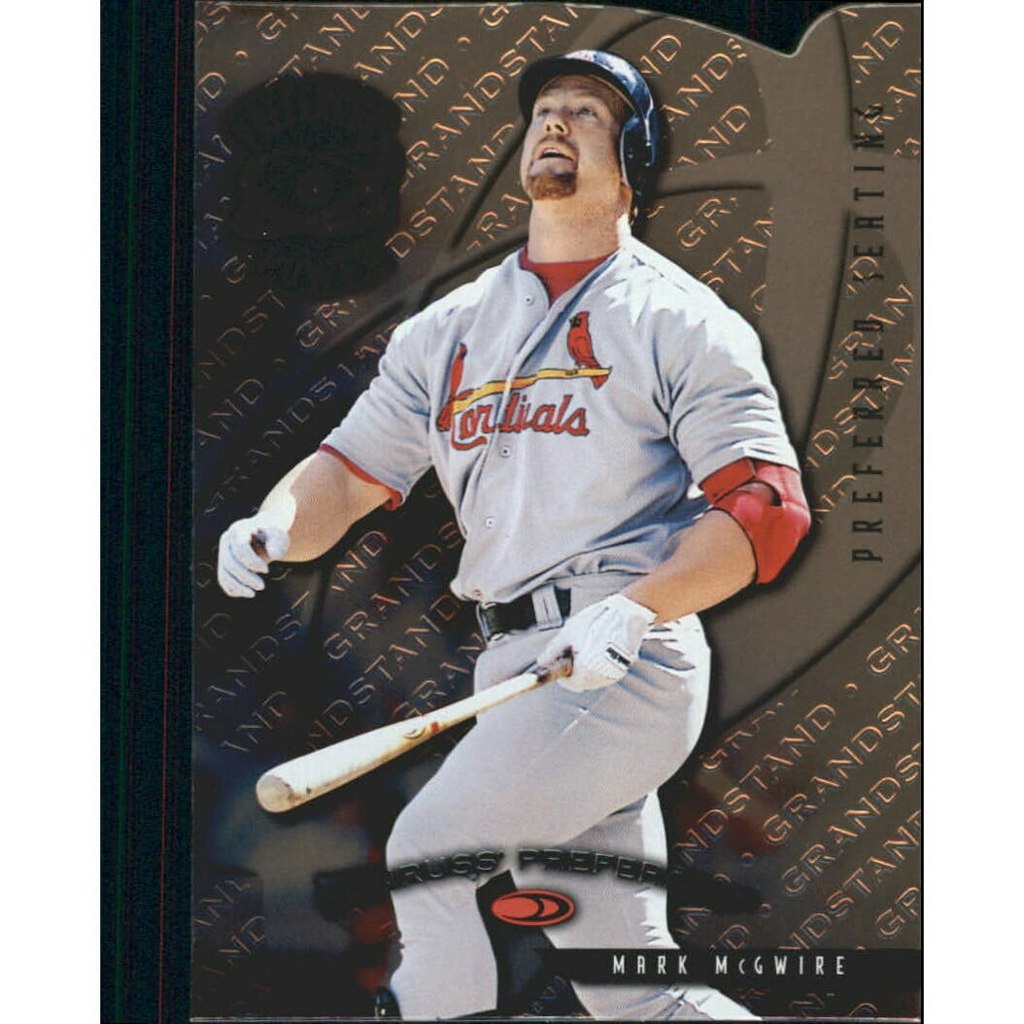 1998 Donruss Preferred Seating Mark McGwire Trading Card: $18 1998 Donruss Preferred Seating Mark McGwire Trading Card: $18