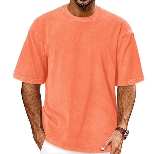 Men's Vintage Washed Oversized T-Shirt: $14.99 Men's Vintage Washed Oversized T-Shirt: $14.99