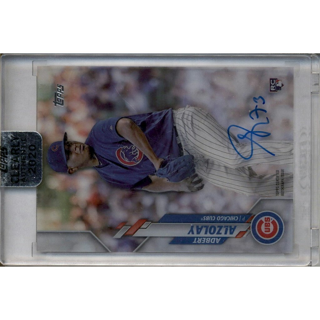 2020 Topps Clearly Authentic Adbert Alzolay Autograph Card: $20 2020 Topps Clearly Authentic Adbert Alzolay Autograph Card: $20