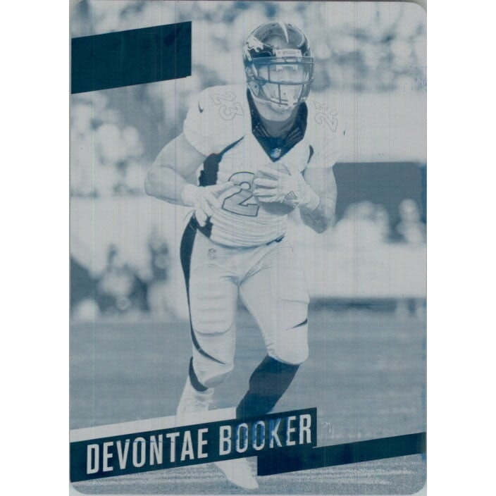 2017 Prestige Devontae Booker Cyan Printing Plate #190: $15