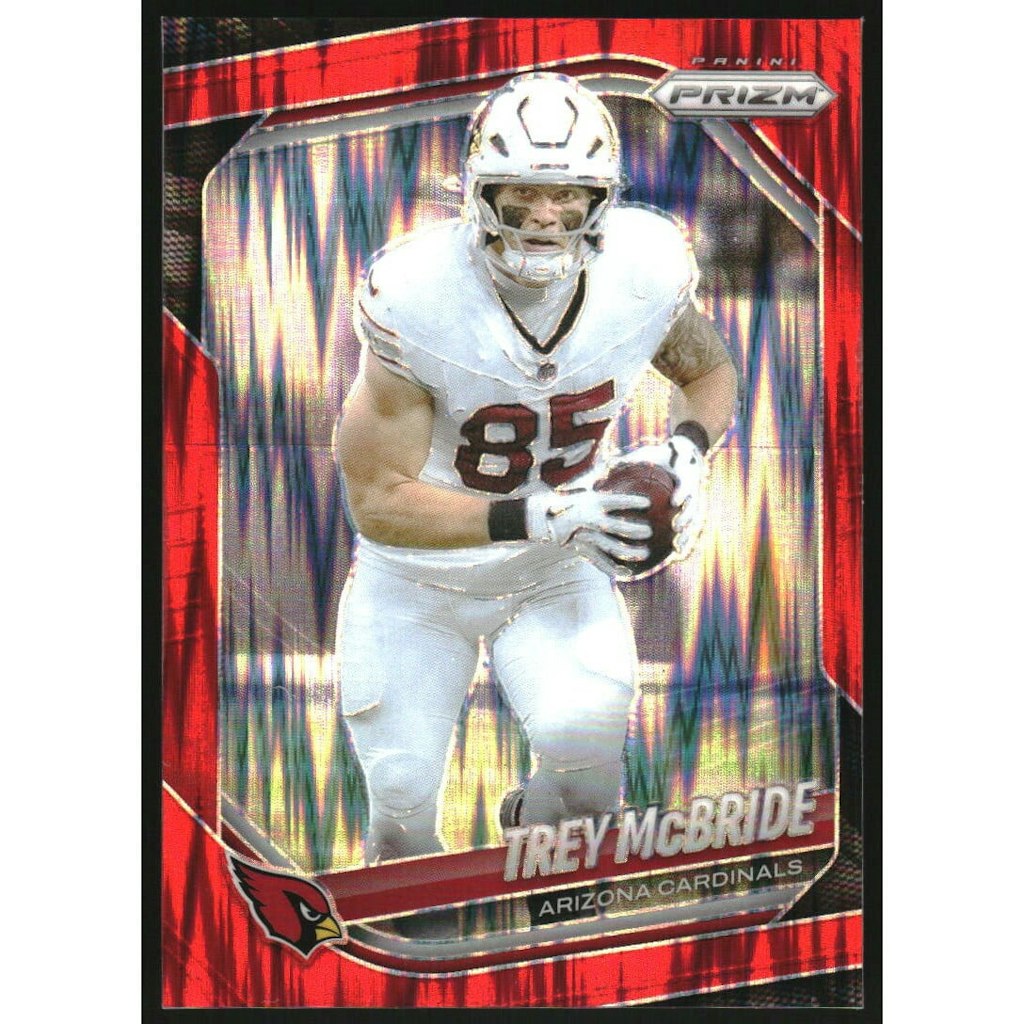 2025 Panini Prizm Red Flash Trey McBride #274 Card: $12 2025 Panini Prizm Red Flash Trey McBride #274 Card: $12