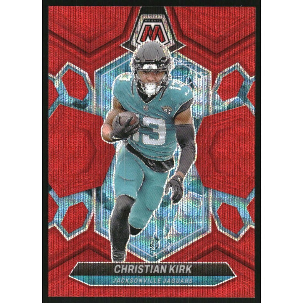 2024 Panini Mosaic Red Wave Christian Kirk Card #101: $15 2024 Panini Mosaic Red Wave Christian Kirk Card #101: $15