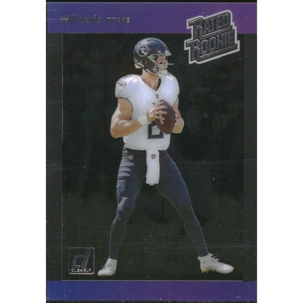 2023 Donruss Clearly Retro Rated Rookie Will Levis #3 Card: $10 2023 Donruss Clearly Retro Rated Rookie Will Levis #3 Card: $10