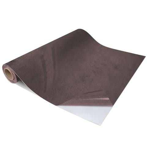 Self-Adhesive Suede Fabric Car Interior Wrap 12" x 80": $15.29