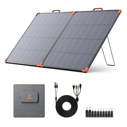 Zoupw 180W Portable Solar Panel: $152.99